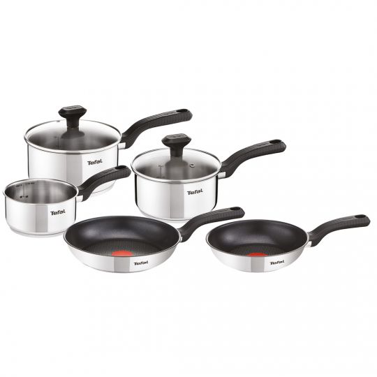 Tefal Comfort Non-Stick 5 Piece Set Black