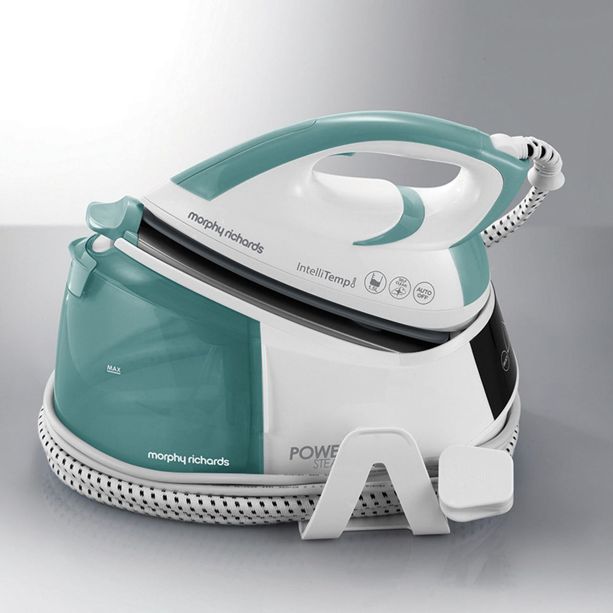 Morphy richards power steam generator with intellitemp anti online scale cartridge