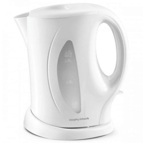 Morphy Richards Kettle 2.2kw Essentials - White | 980560 - Walsh Bros Electrical