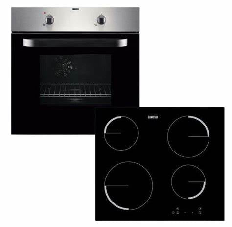 Electric single deals oven and hob