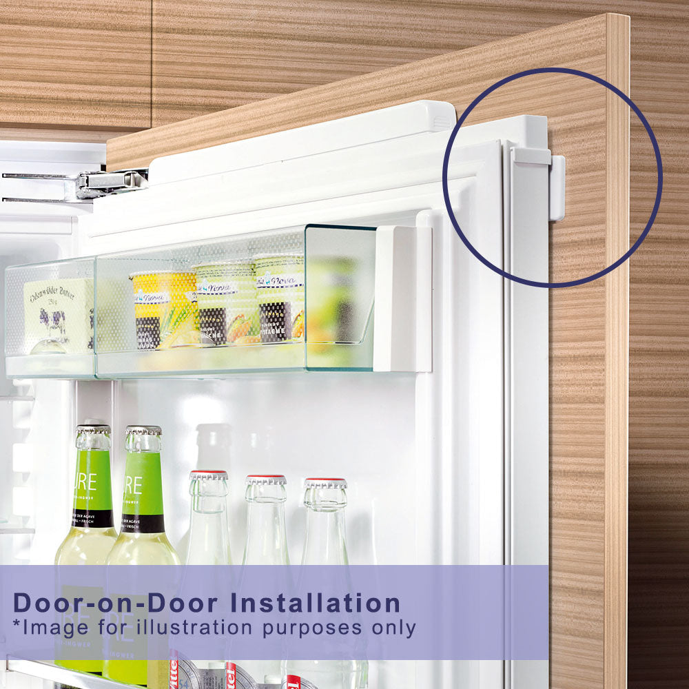 Installing integrated deals fridge freezer