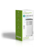 NEDIS Mobile Air Conditioner BTUACMB2WT9 9000 BTU | 80 m³ | 2-Speed | Remote control | Shut-off timer | White