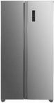 LEC Silver Plain Door American Style Fridge Freezer Model No: LE445IX