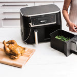 Ninja Foodi MAX Dual Zone Air Fryer with Smart Cook System AF451UK