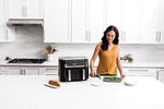 Ninja Foodi MAX Dual Zone Air Fryer with Smart Cook System AF451UK