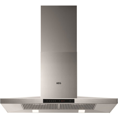 AEG Low Profile Touch Control 90cm Stainless Steel Chimney Hood - Stainless Steel l DKB5960HM