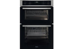 Zanussi Series 20 Built-in Electric Double Oven | ZKCNA4X1 STAINLESS STEEL