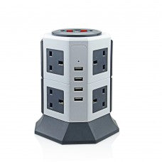 homesafe POWER TOWER SMART POWER & USB CHARGER