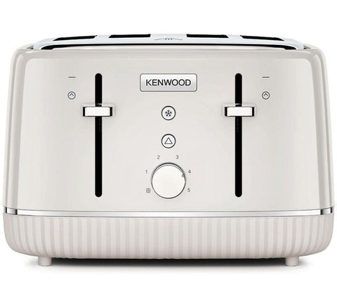Kenwood Elegancy 4-Slice Toaster - Cream | TFP10.A0CR - Walsh Bros Electrical